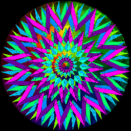 kaleidoscope spectrum graphic gif animated wdpgeometric wdpmandala